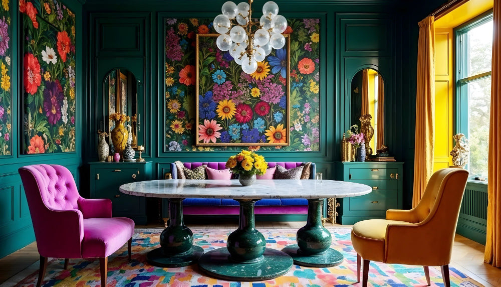 eclectic interior design