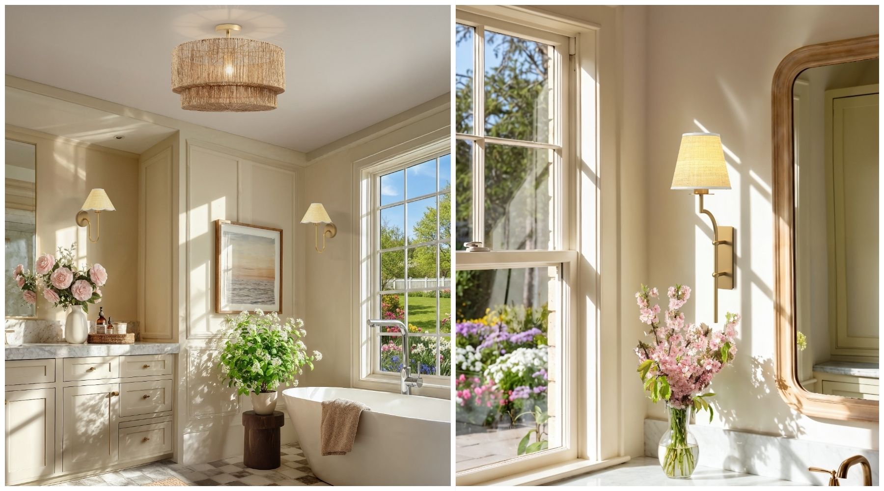 20+ Bathroom Sconce Ideas to Brighten Up Your Space