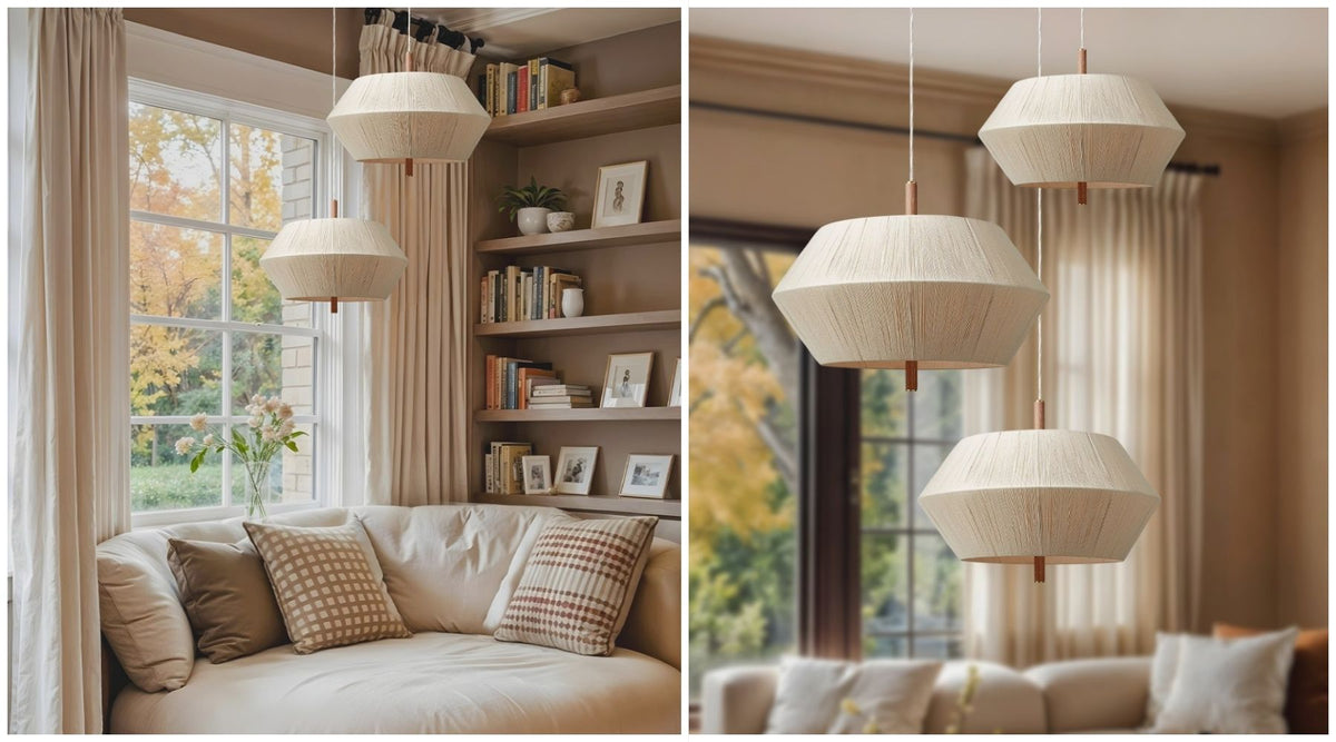 How to layer lighting with pendant lights
