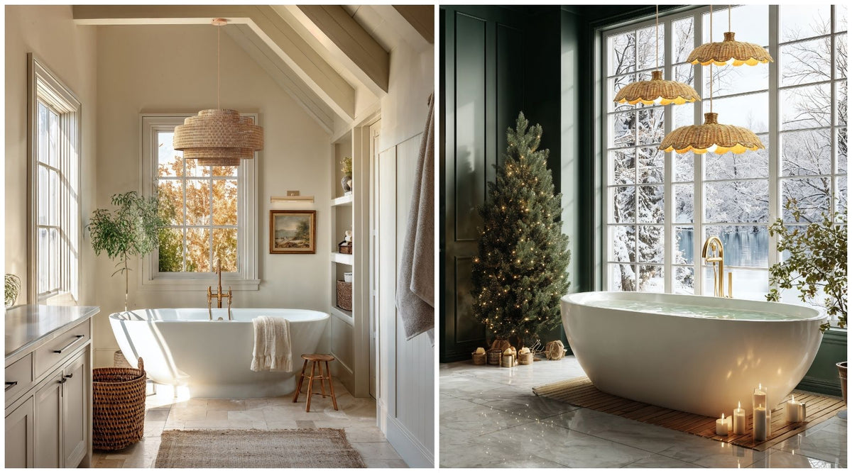 choose the right pendant lighting for your bathroom
