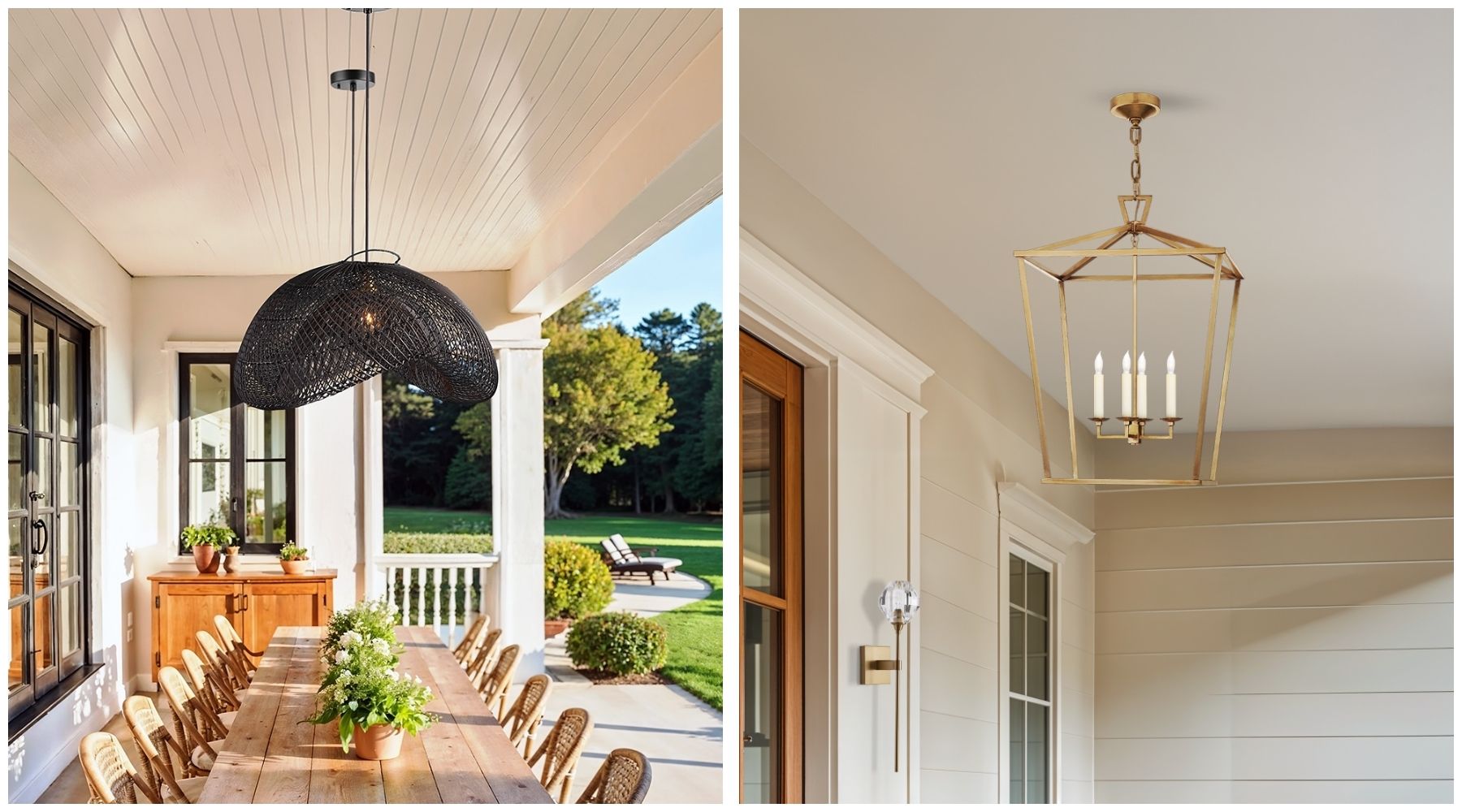 What Size Hanging Lighting Works Best in a Foyer?