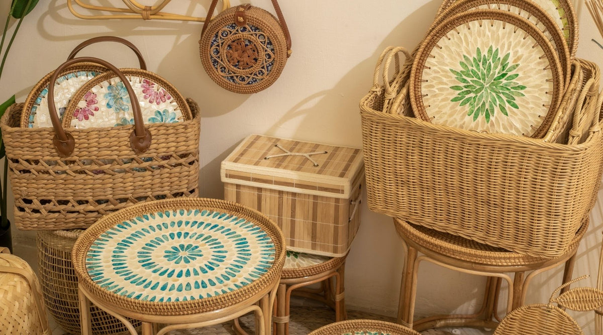 how to repair rattan furniture