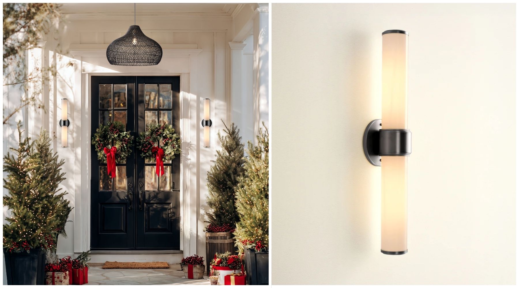 choosing the right size outdoor wall lights