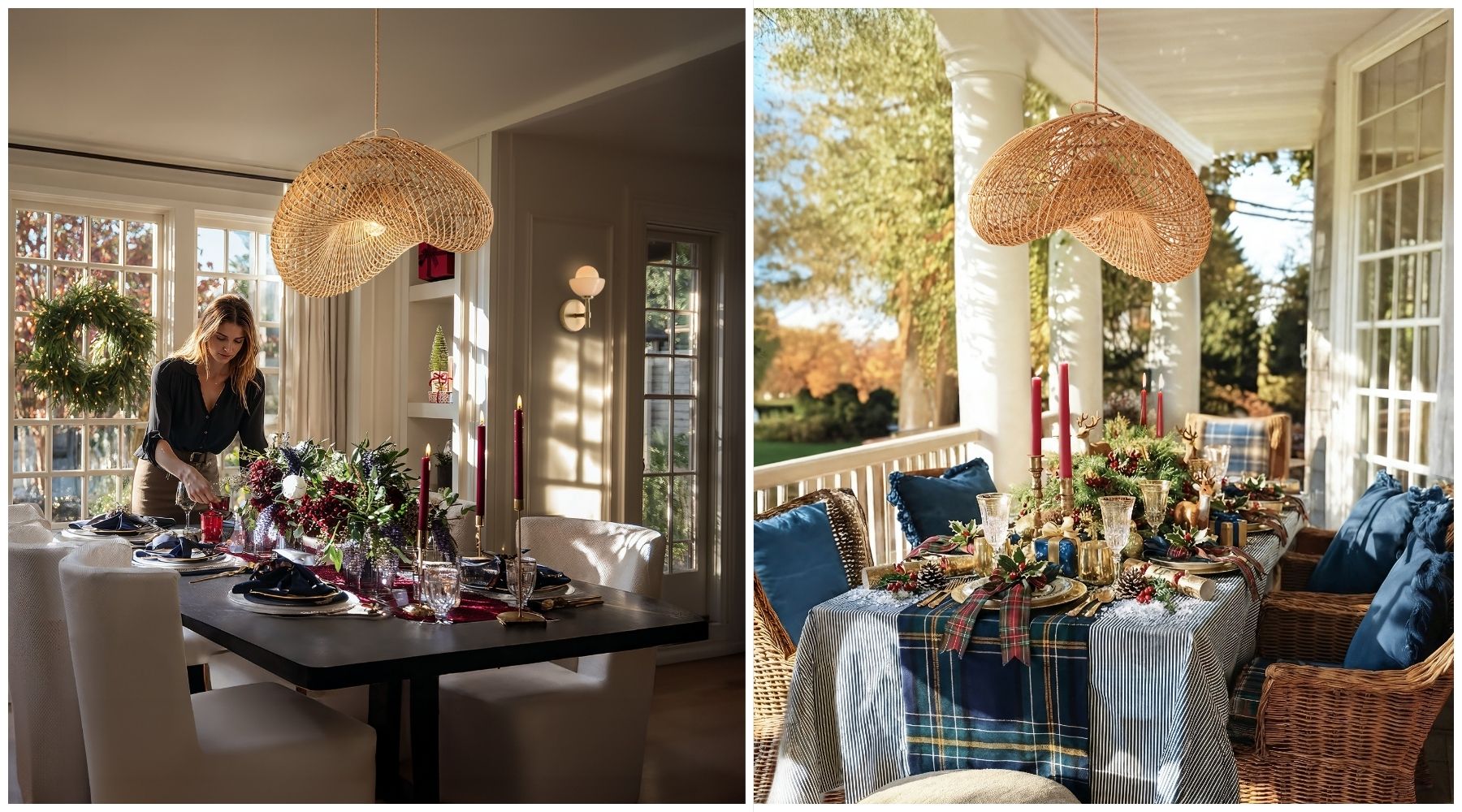 can you use outdoor lights inside