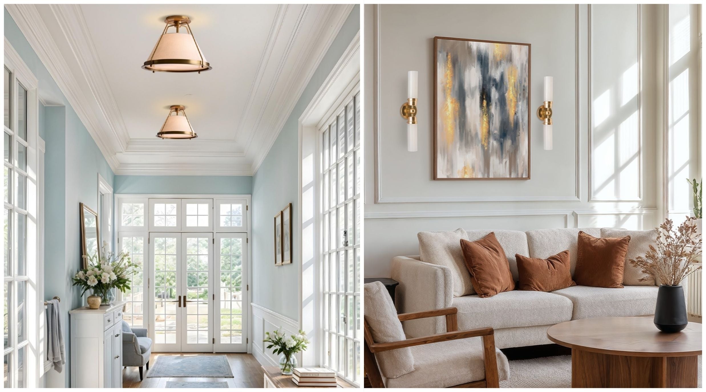 How To light a Living Room With NO Overhead Lighting