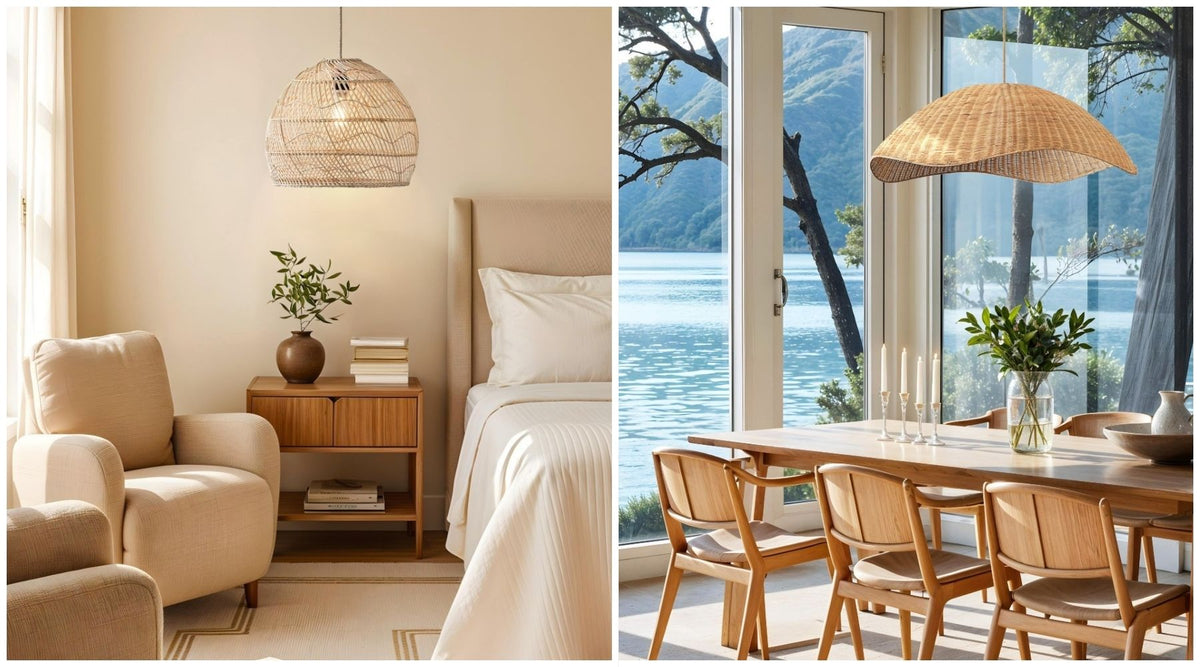 basket pendant light