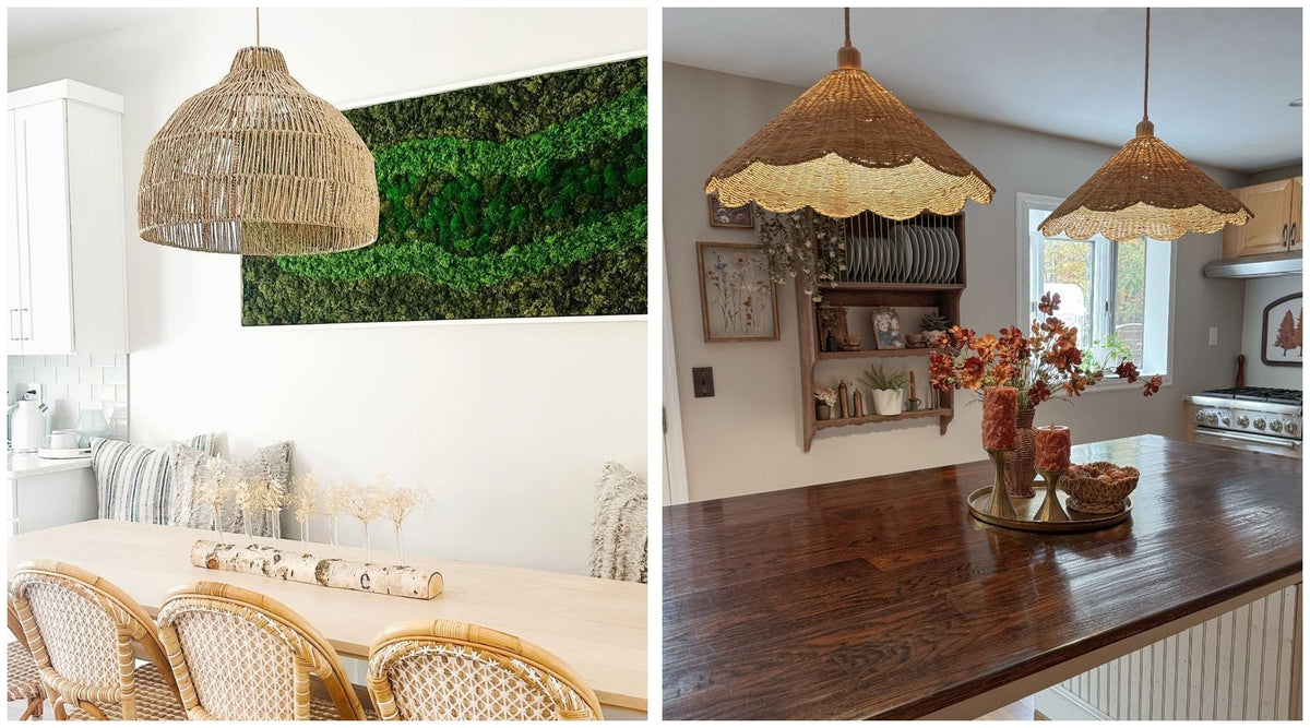 driftwood pendant lights
