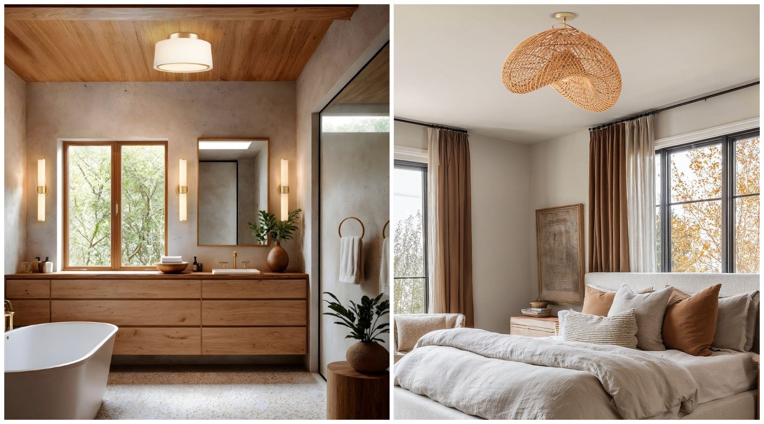 15+ Best Scandinavian Flush-Mount Ceiling Lights Ideas