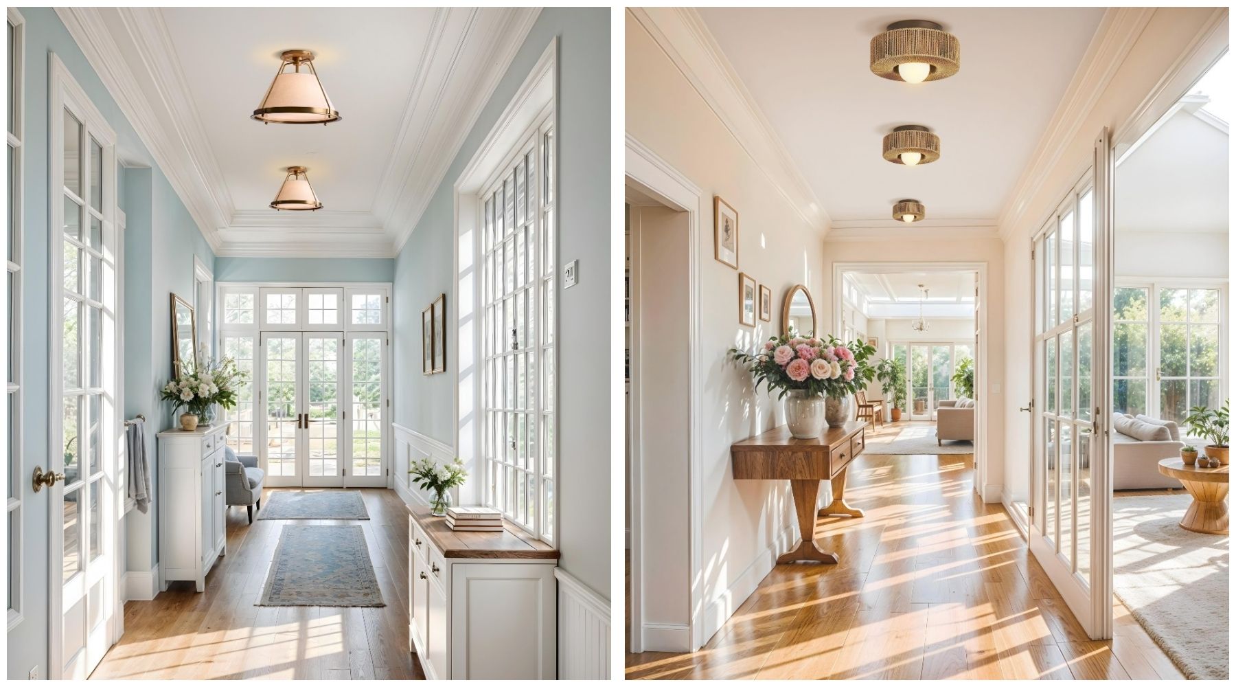 25+ Foyer, Hallways, Entryway Lighting Ideas