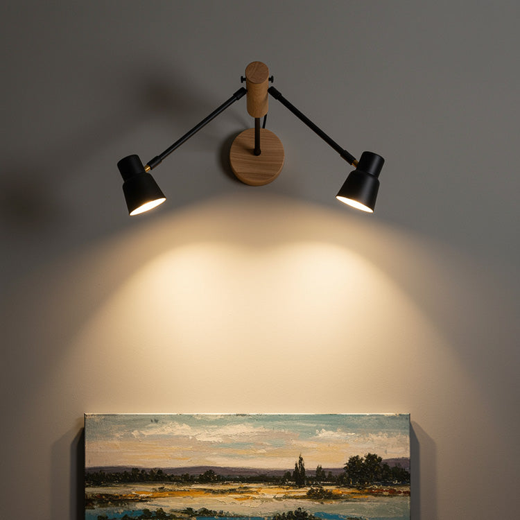 how to install a plug-in wall sconce