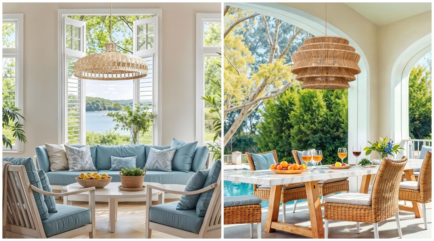 10+ Ideas Rattan Sunroom Furniture For a Bright, Relaxing Space