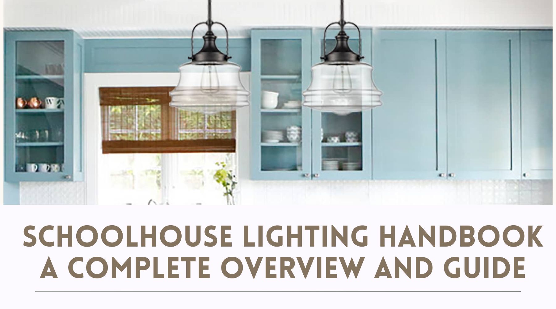 schoolhouse pendant light