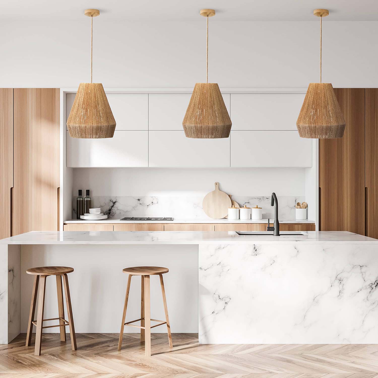 Collins Jute Kitchen island