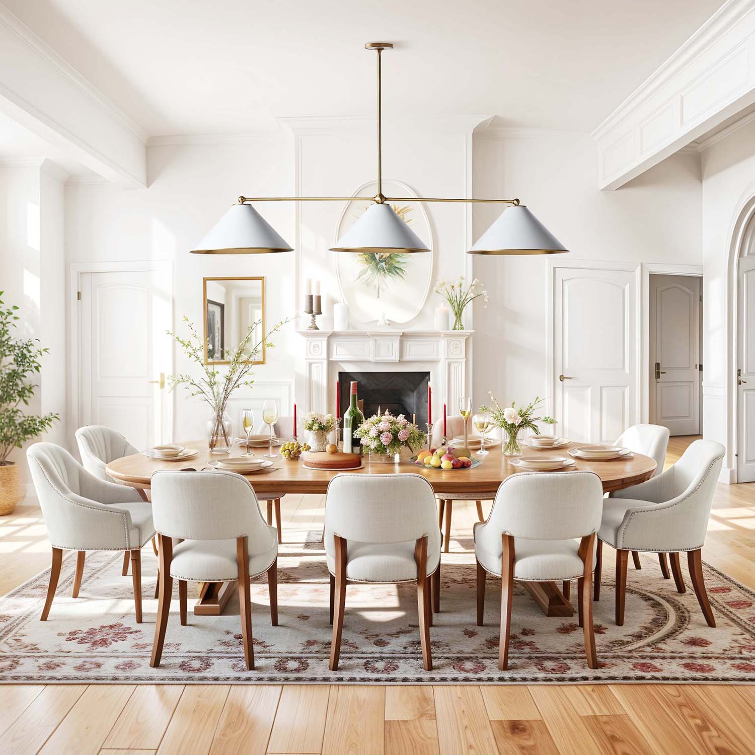 Liora Three Light Pendant