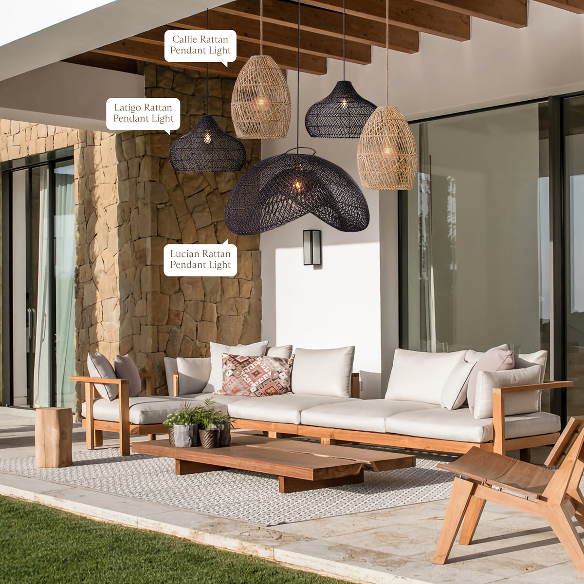 pendant light ideas for patio