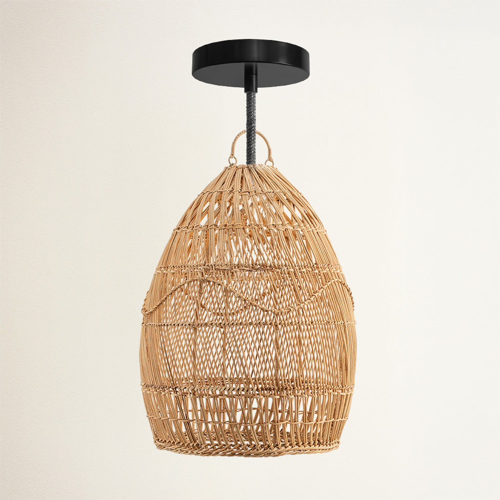 Perio Rattan Pendant Light