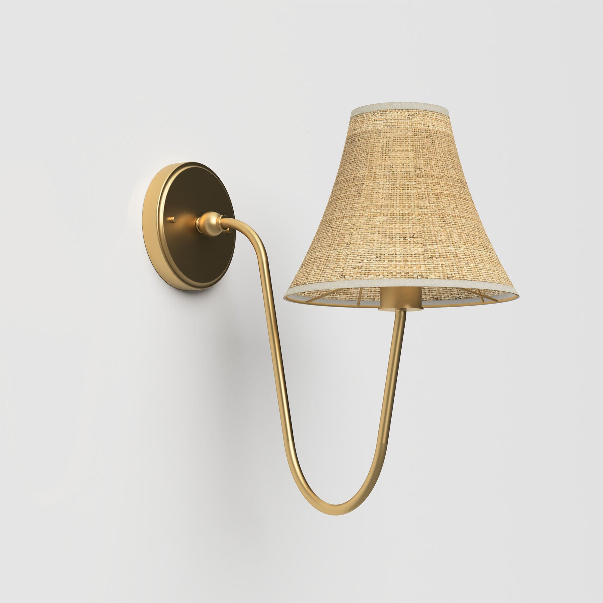 Rowabi Soleil Curve Arm Sconce