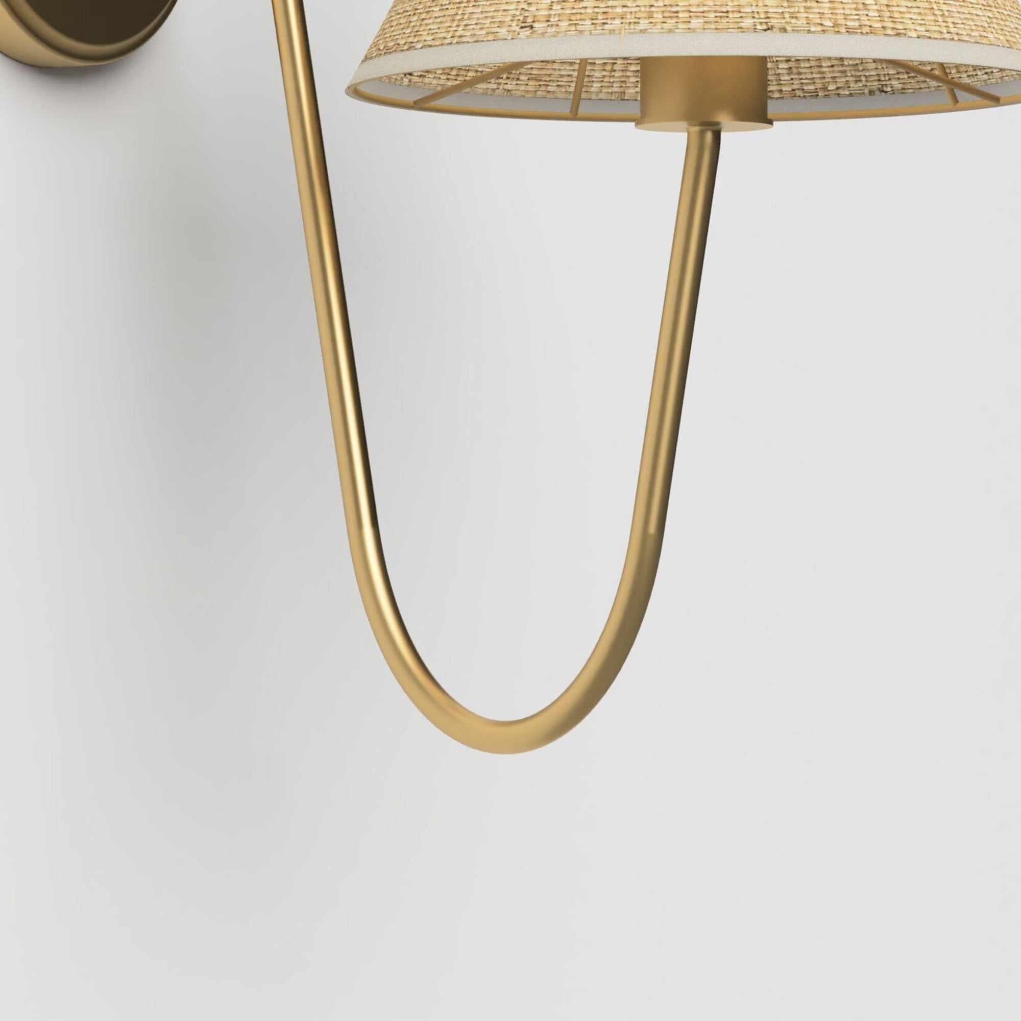 Rowabi Soleil Curve Arm Sconce