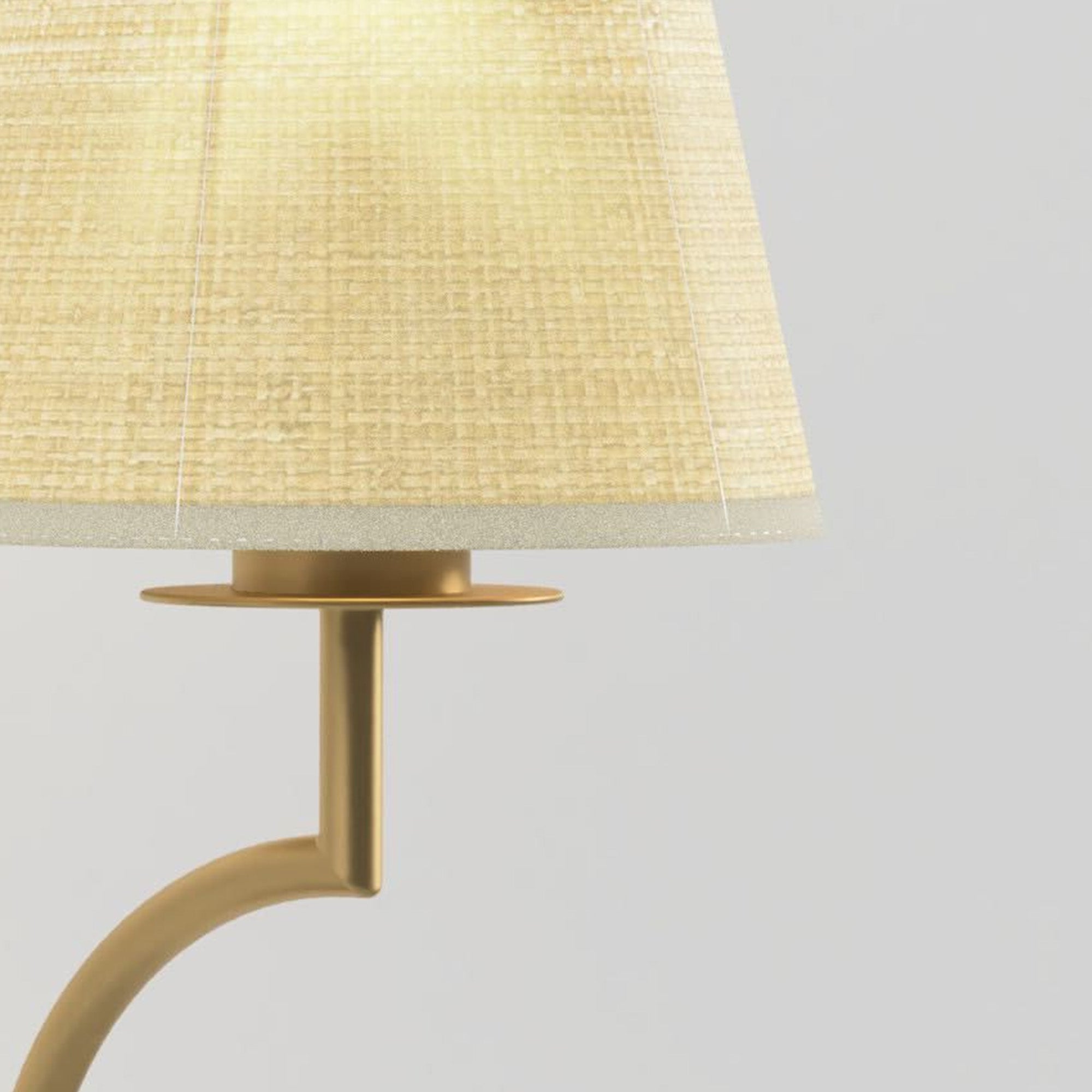 Rowabi Arco Handwoven Rattan Sconce