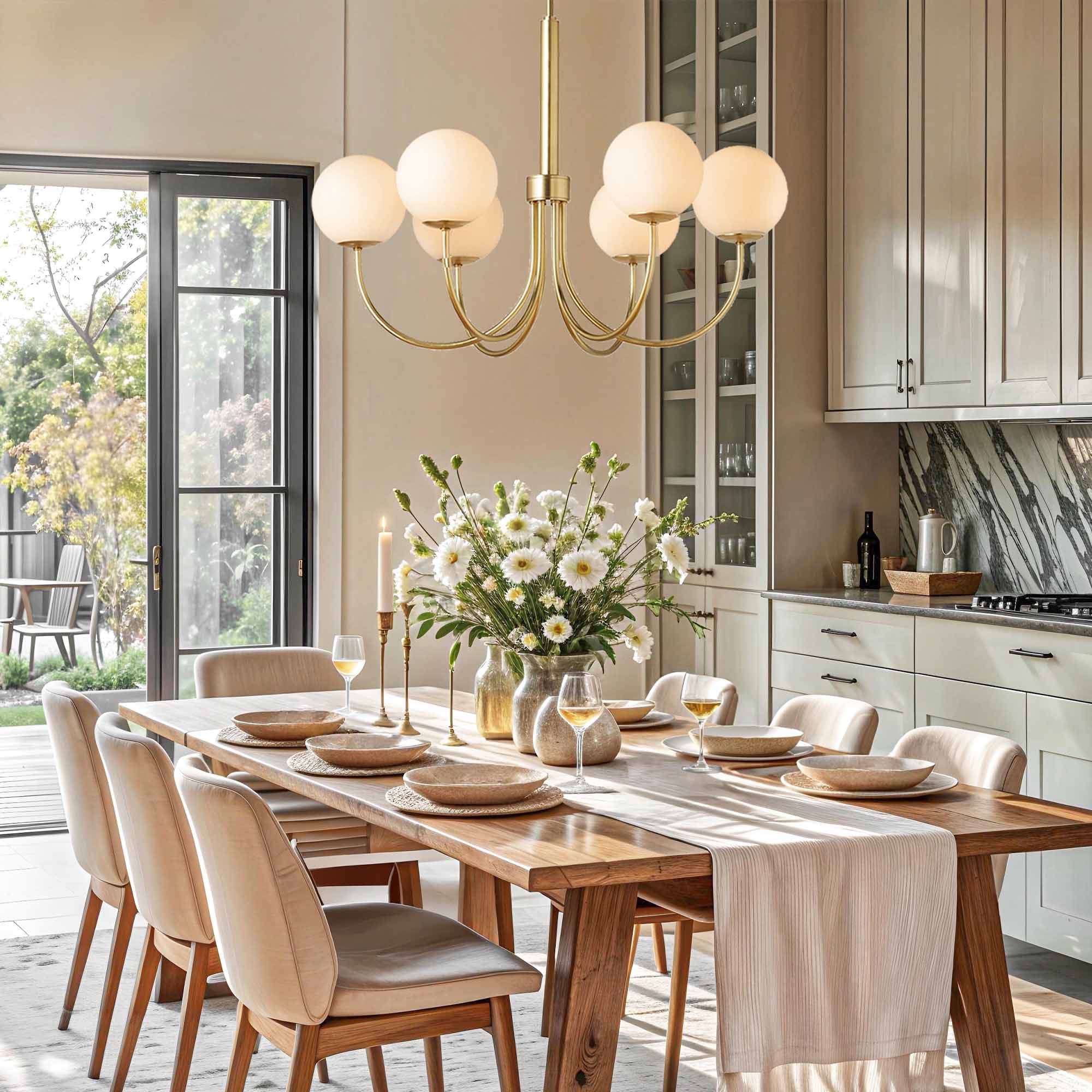 Bard Globe Chandelier