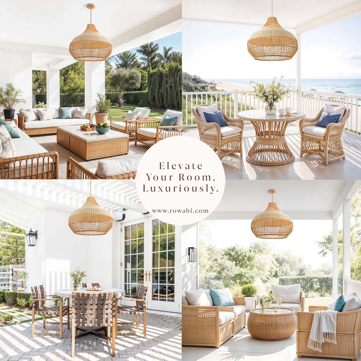 beatrice rattan pendant light patio outdoor concepts