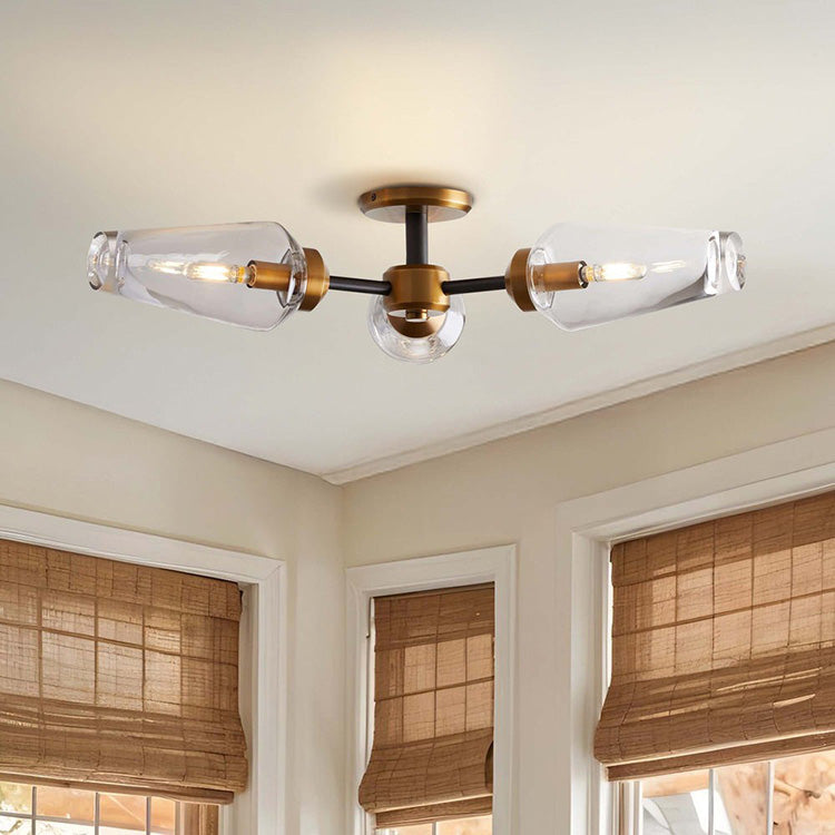 cadenza flush mount zoom in dining room light