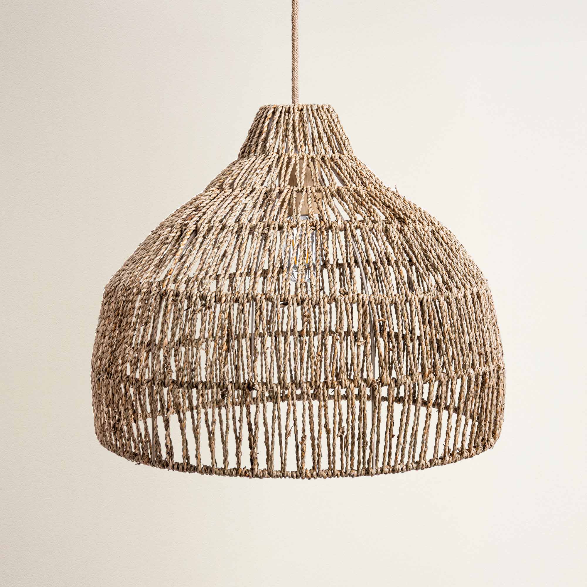 Dreamy Palm Fibers Pendant Light