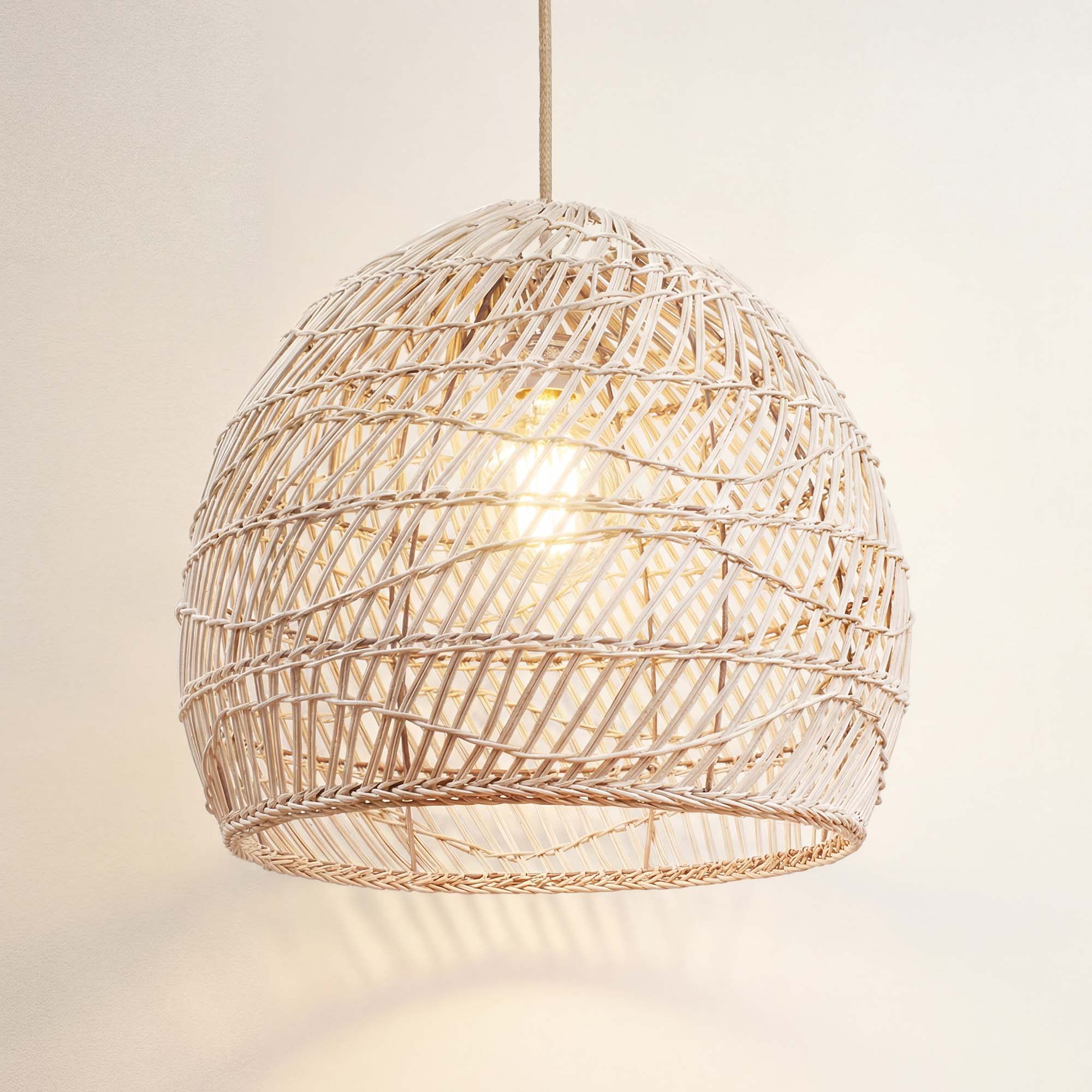 Santana Rattan Pendant Light