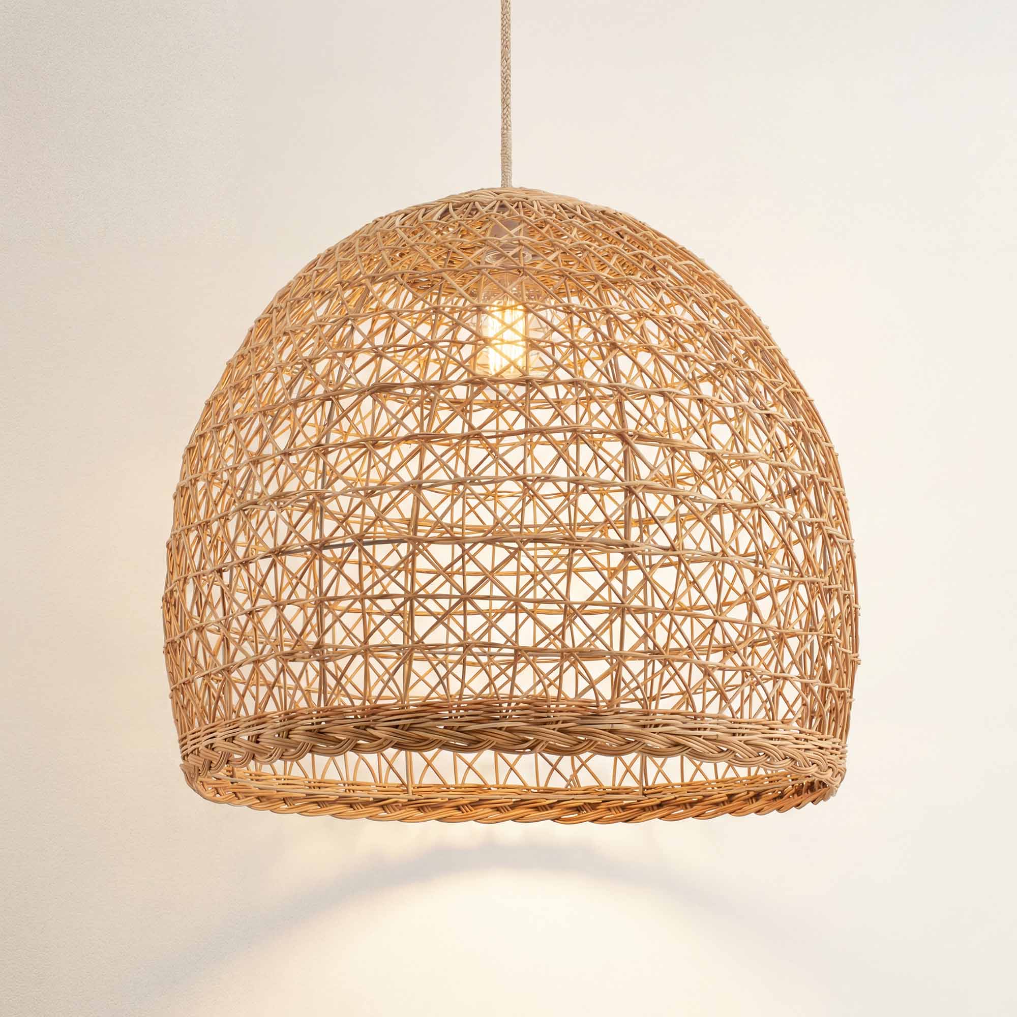 Outdoor Lumiere Rattan Pendant Light