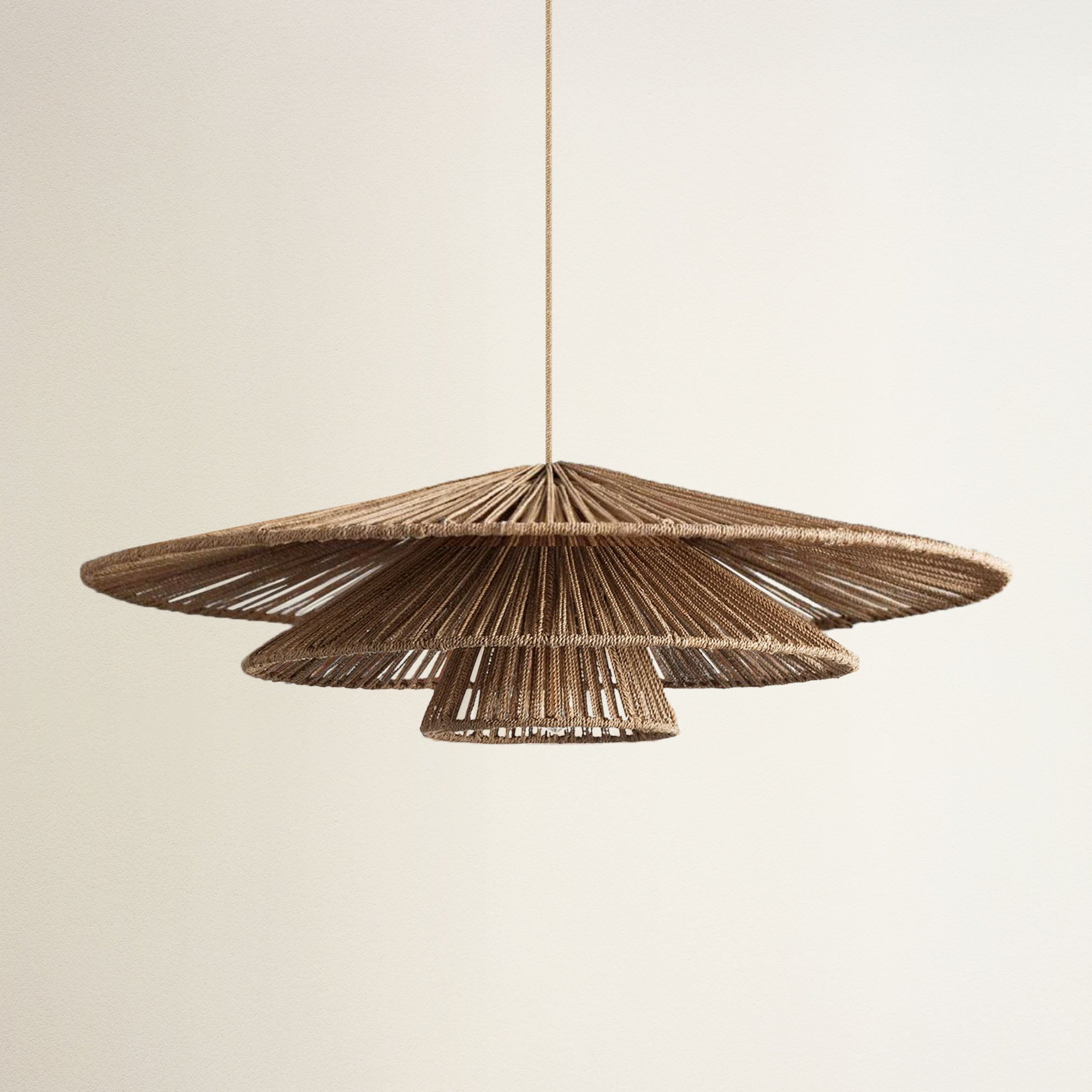 Sammie Tier Rattan Pendant Light
