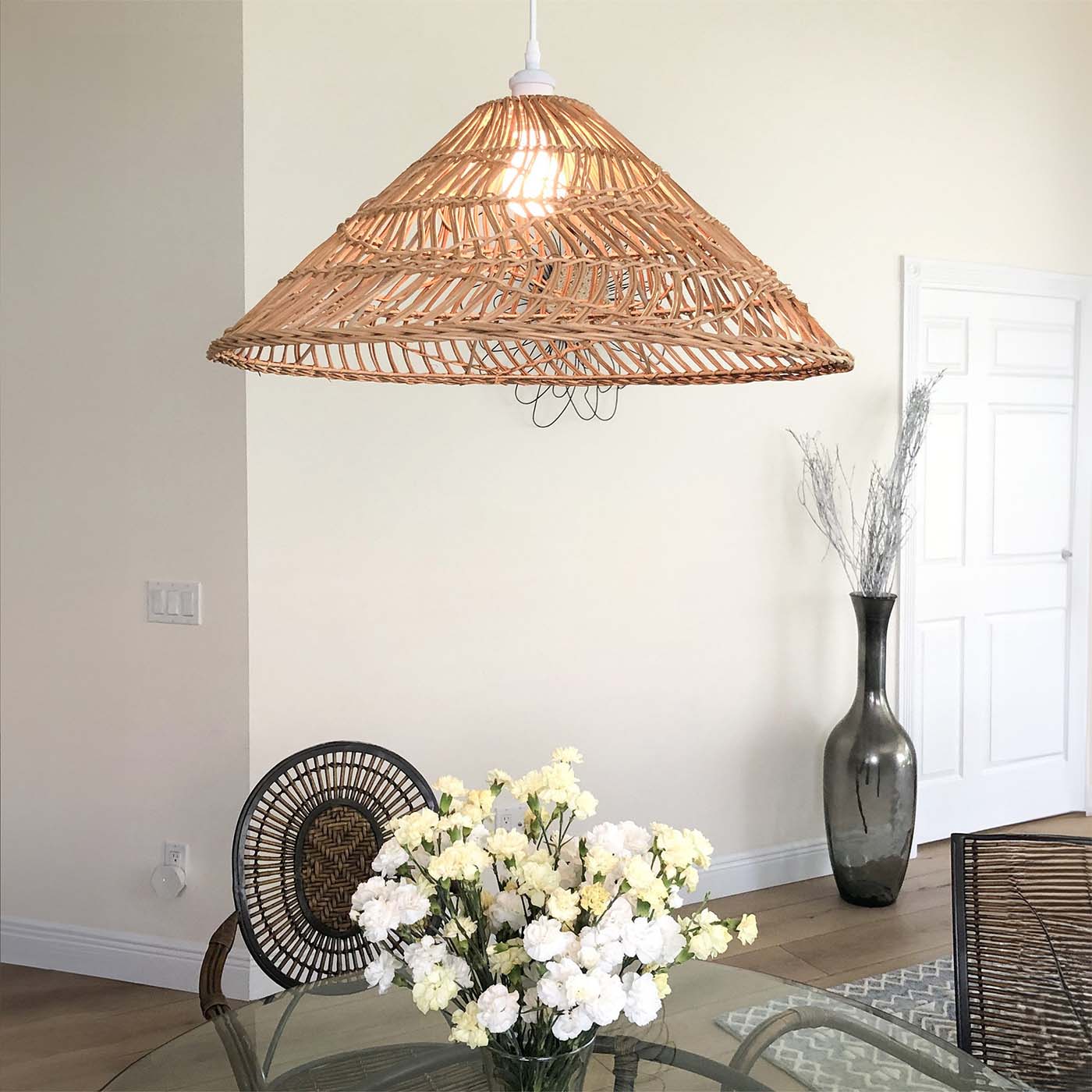 customer review yara rattan pendant light