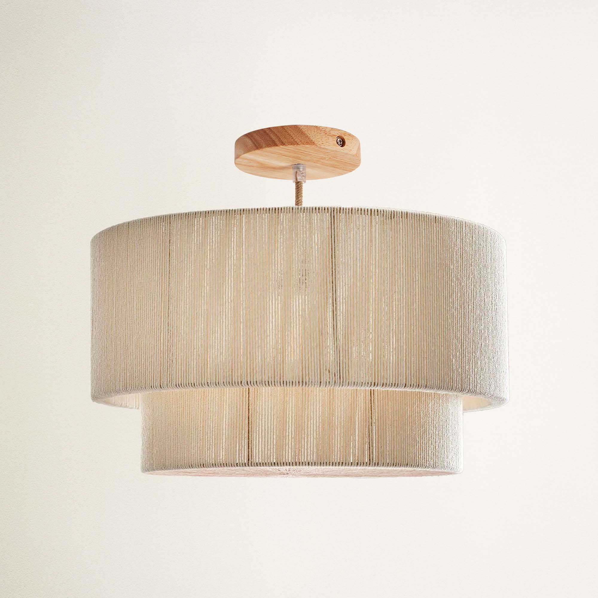 Luminous Lace Flush Mount Light