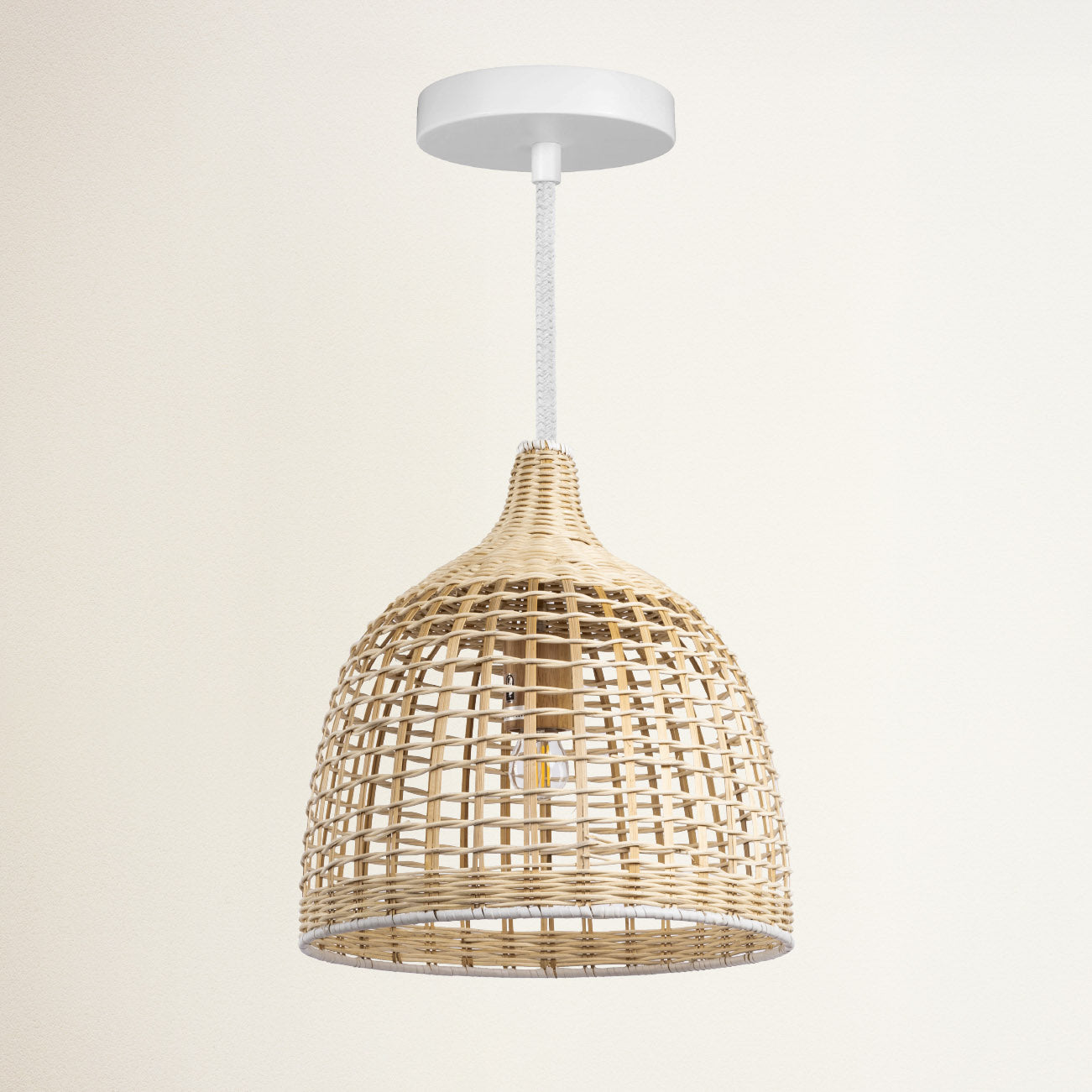 Ellie Rattan Pendant Light