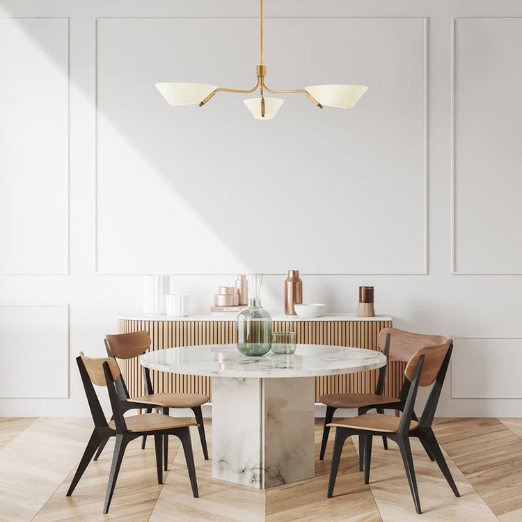 fractal pendant light round dining