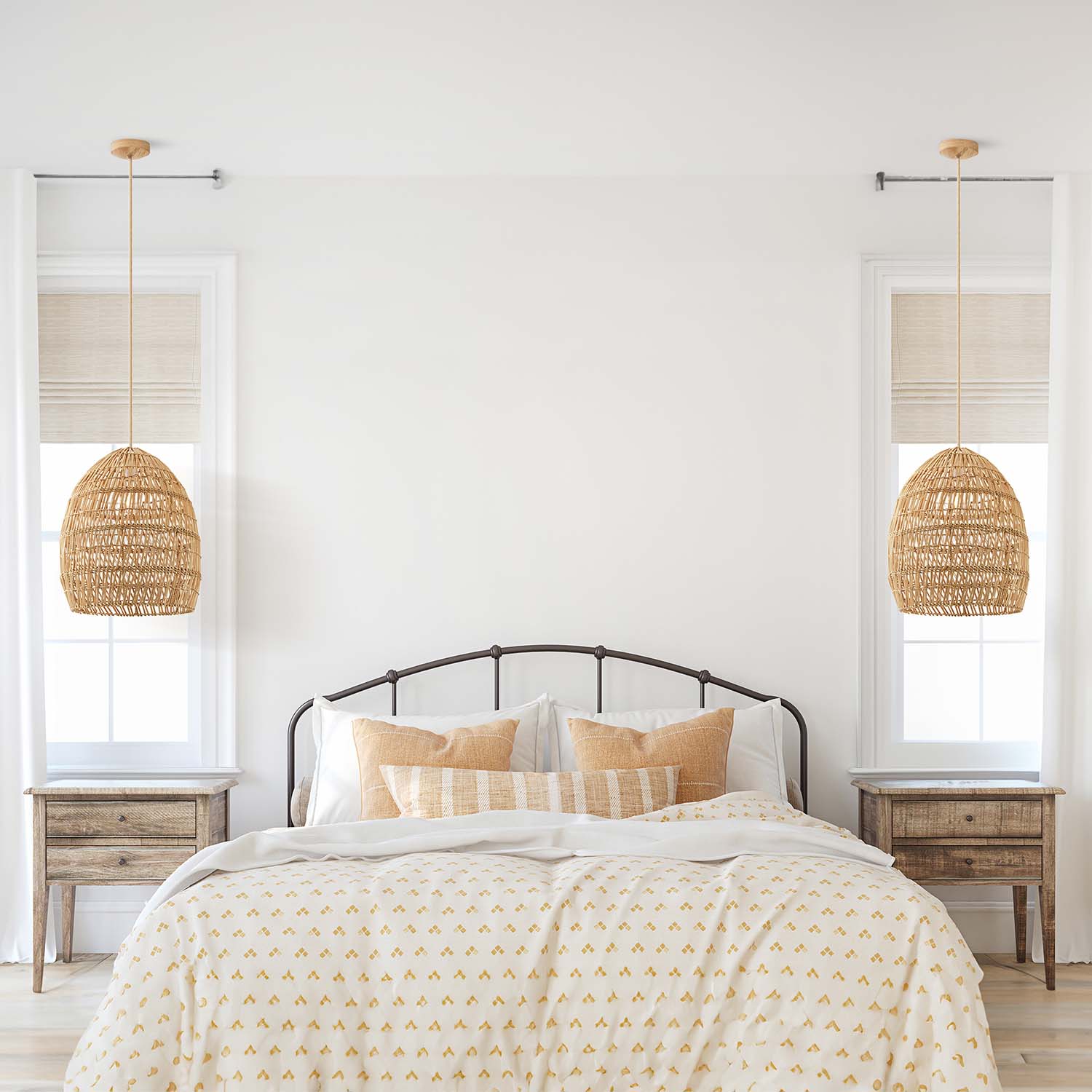 Grandard Rattan Pendant Light