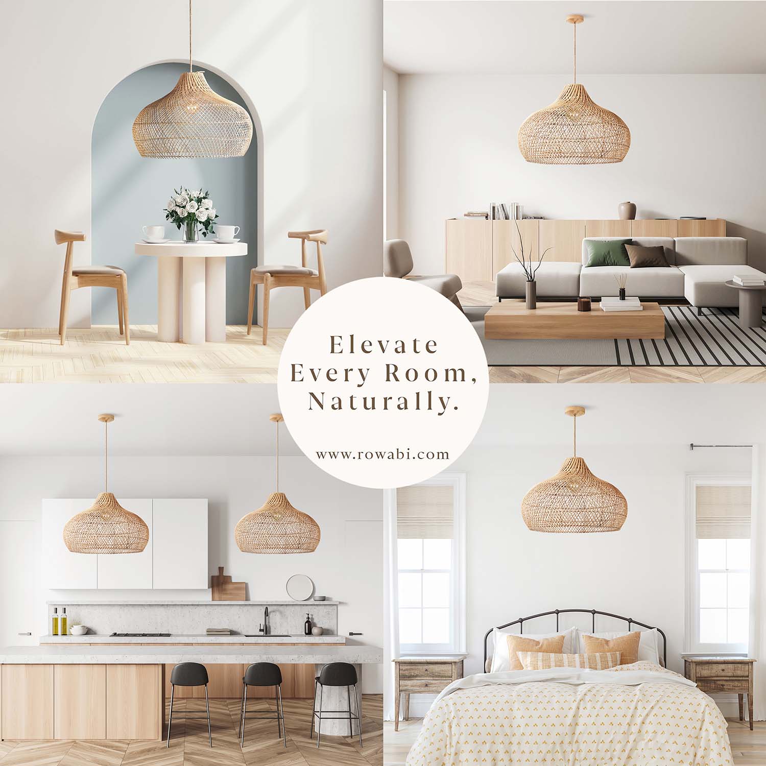 kloe rattan pendant light concepts