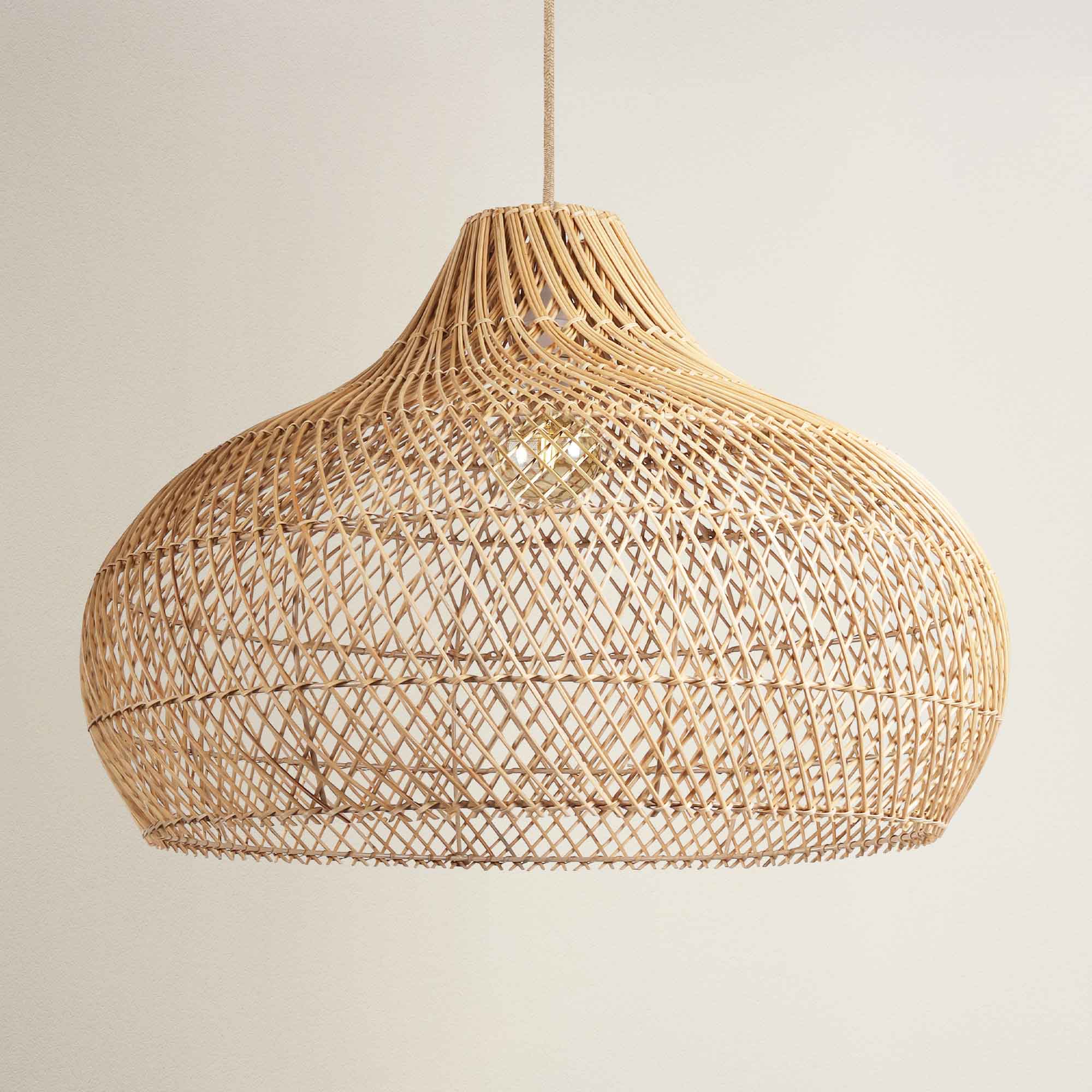 Outdoor Kloe Rattan Pendant Light