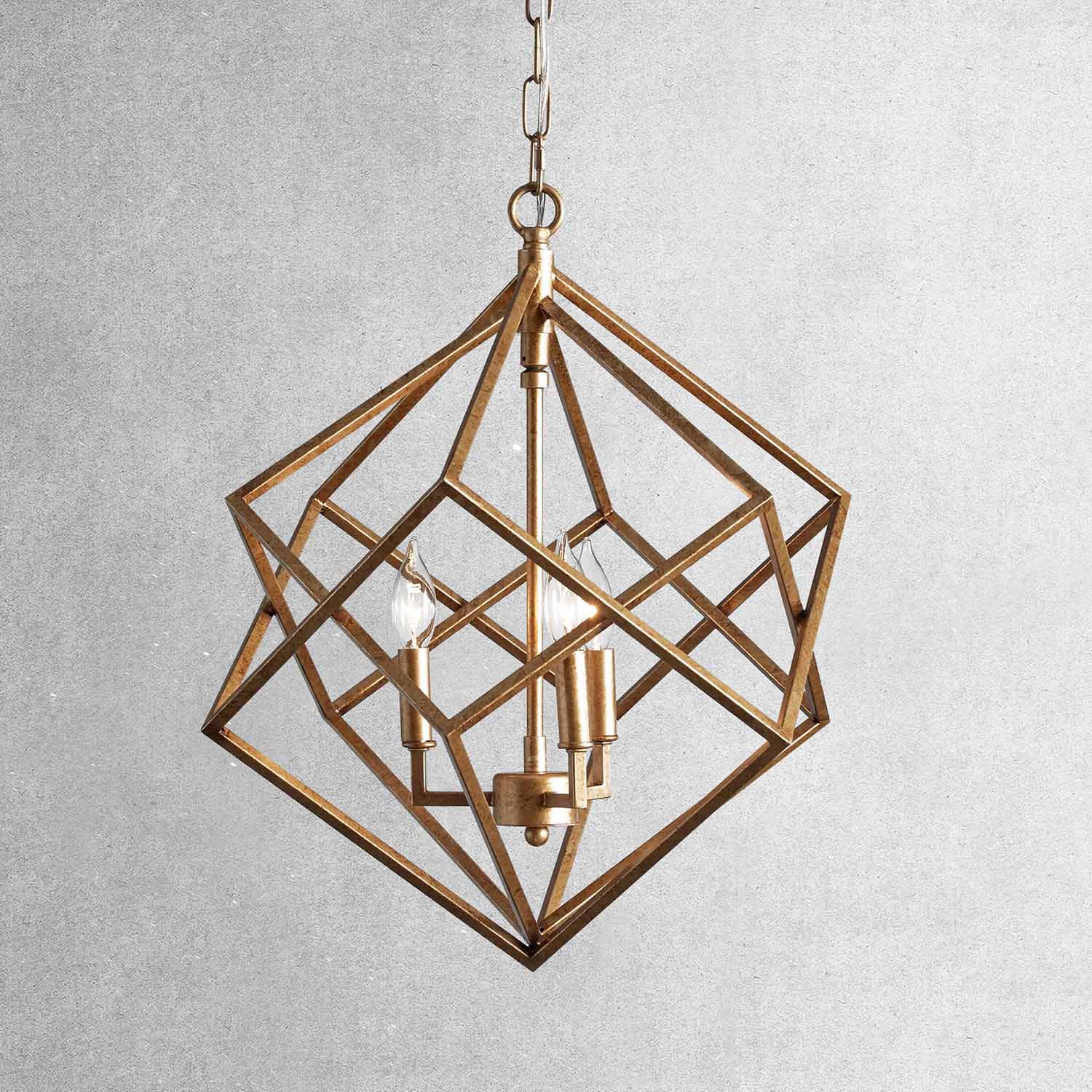 Linea Brass Pendant Light
