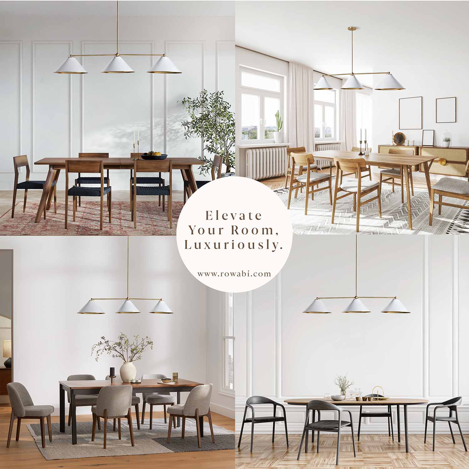 Liora Three Light Pendant