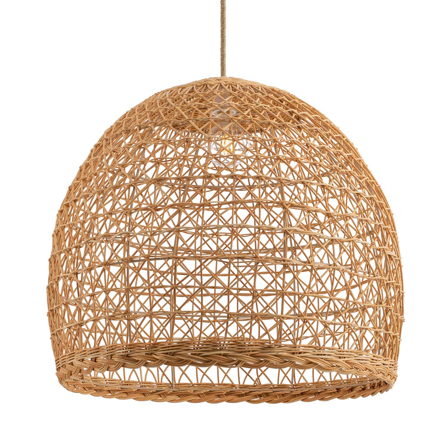 Outdoor Lumiere Rattan Pendant Light