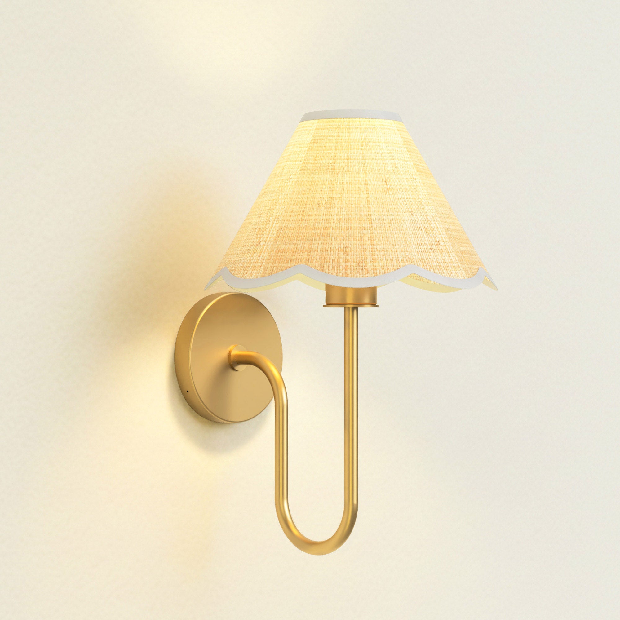 Lyra Clamp Cone Wall Light Sconce
