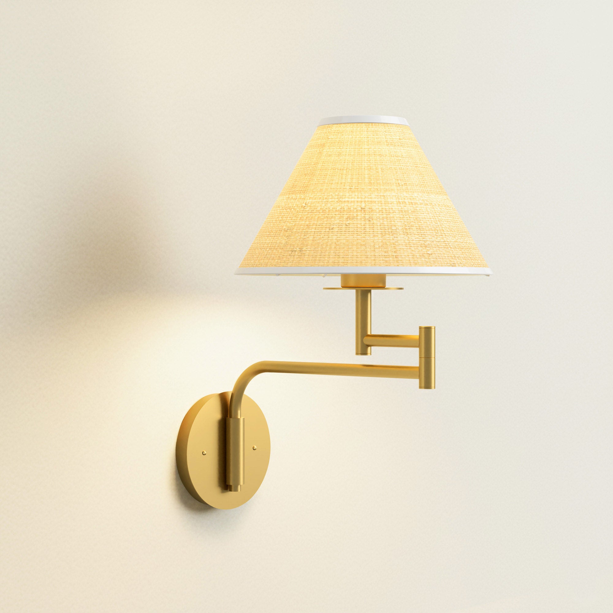 Rowabi Naia Rattan Sconce