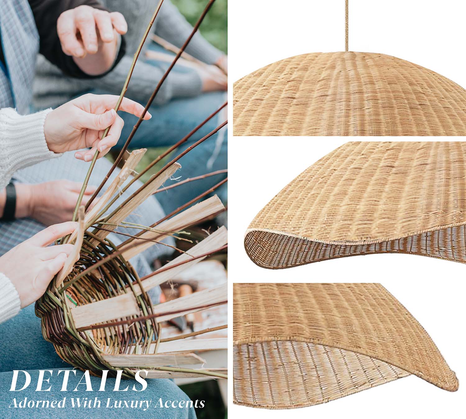 Outdoor Nana Rattan Pendant Light