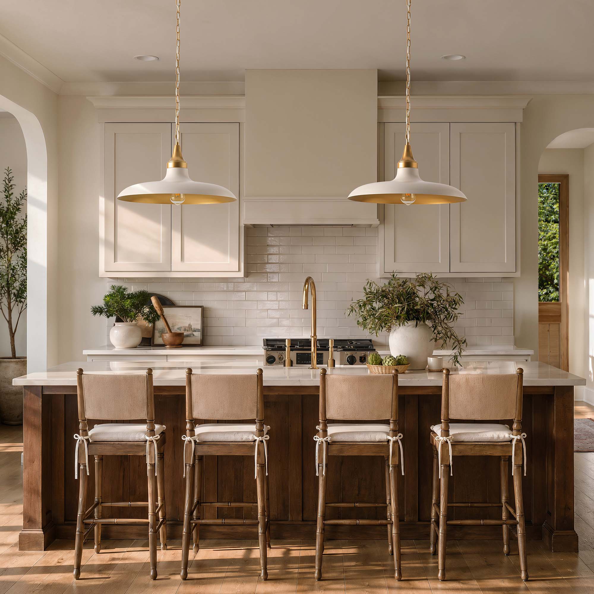natalia dome pendant light off for kitchen