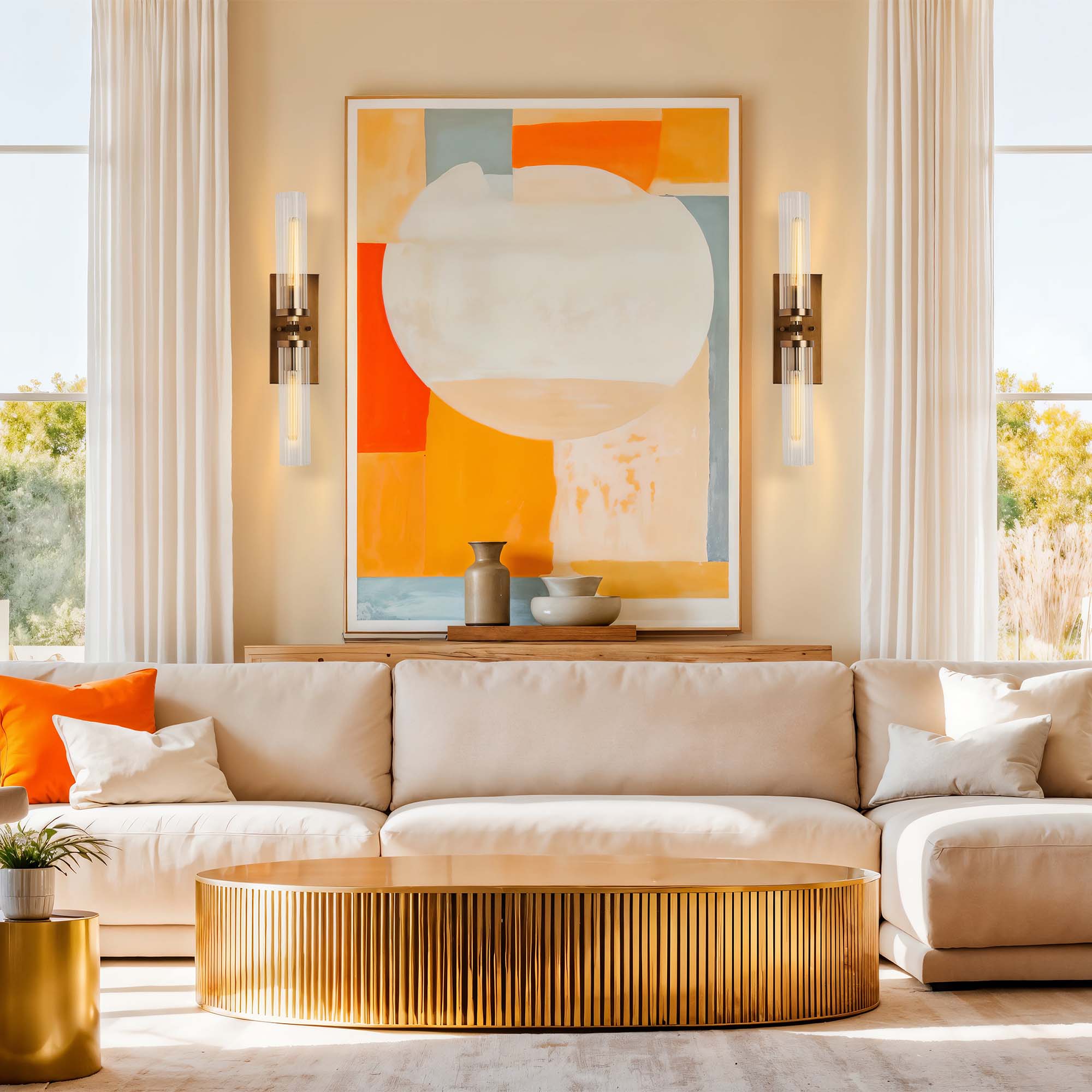 Rowabi 2-Light Wall Sconce