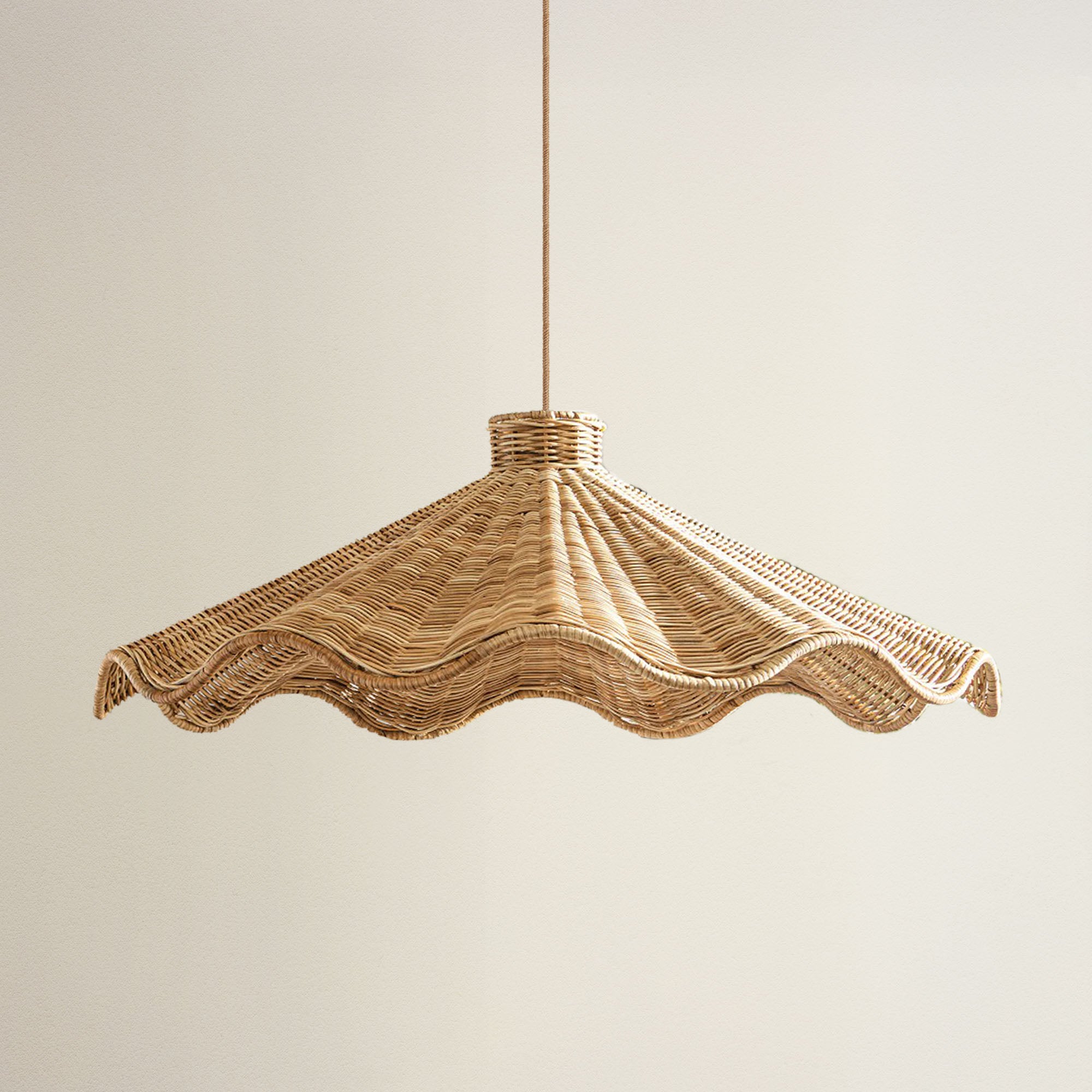 Ariel Rattan Pendant Light