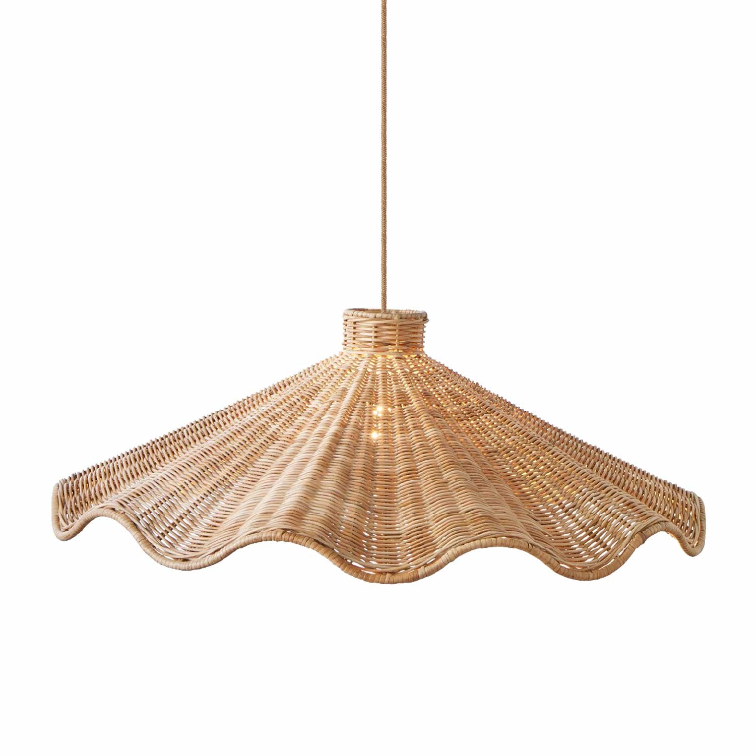 Ariel Rattan Pendant Light