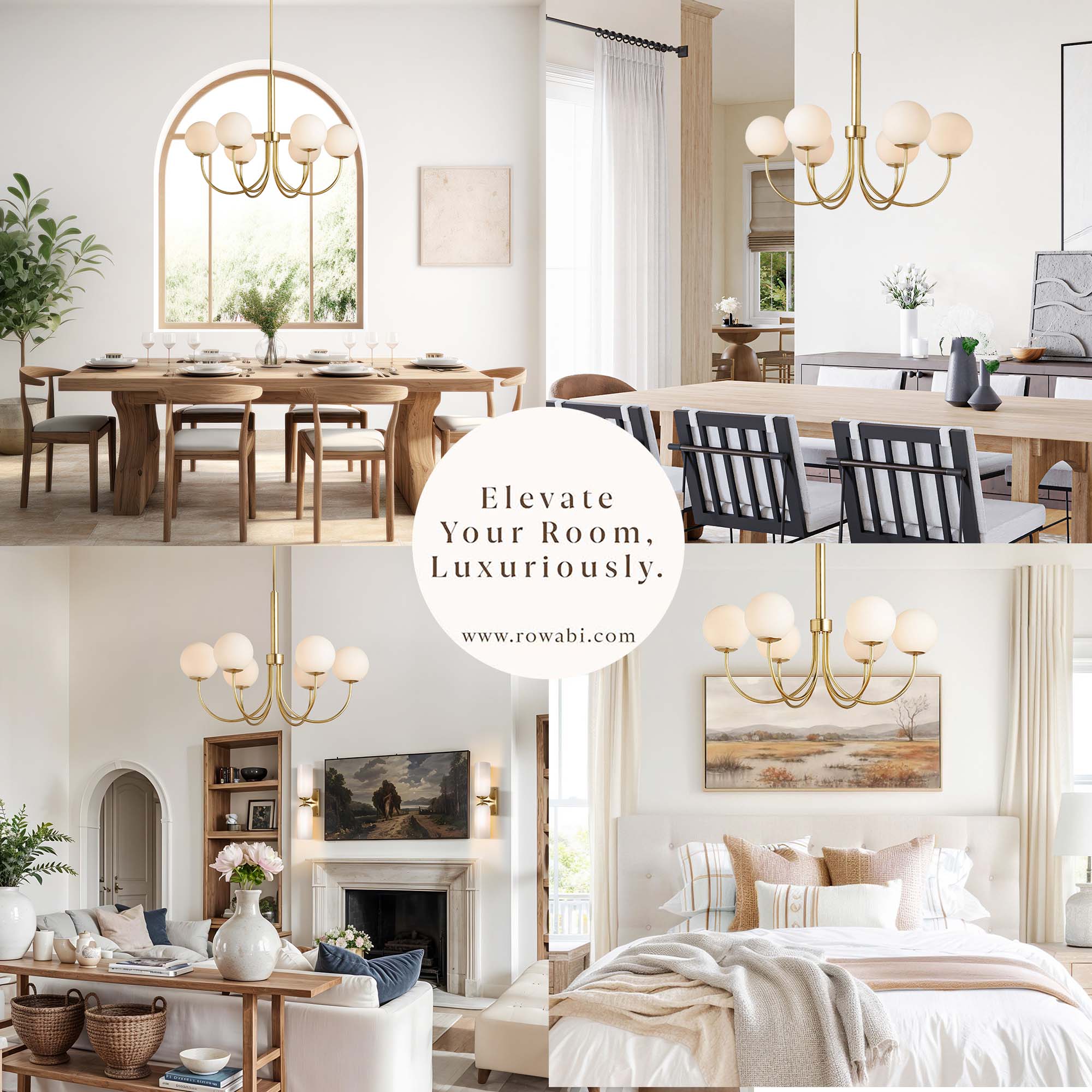 Bard Globe Chandelier