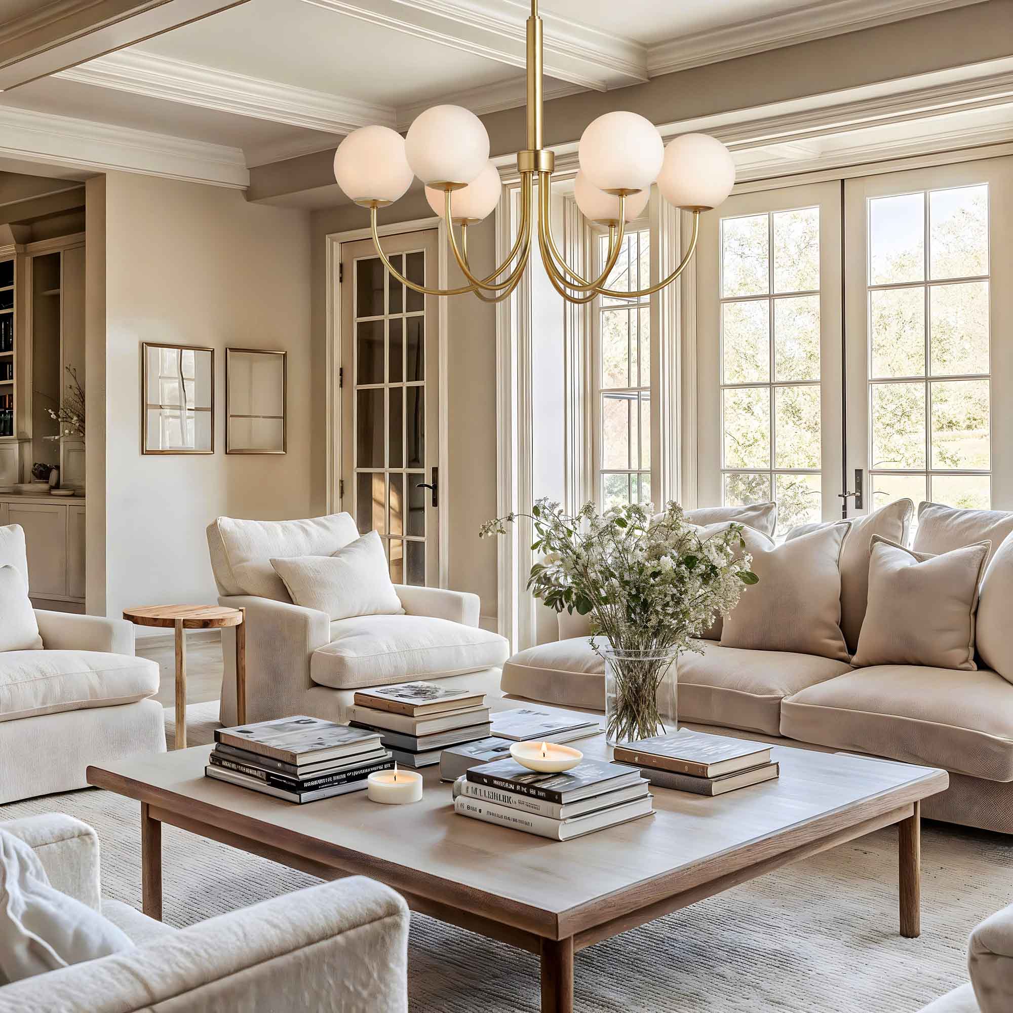 Bard Globe Chandelier