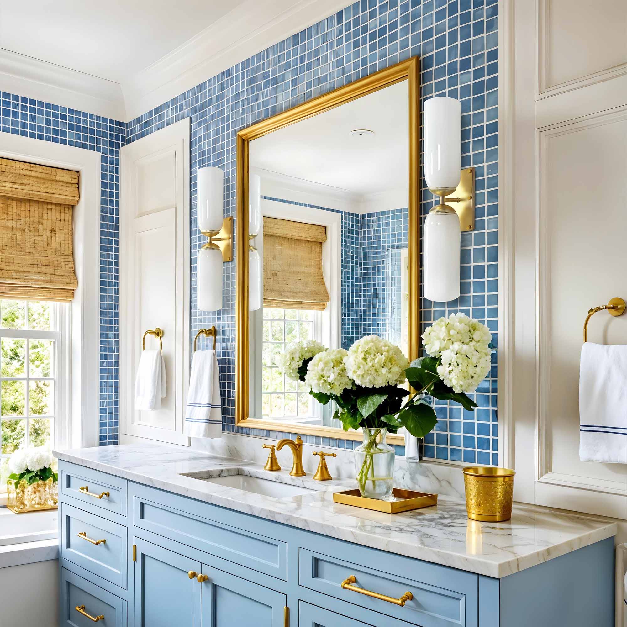 Glass Double Wall Sconce